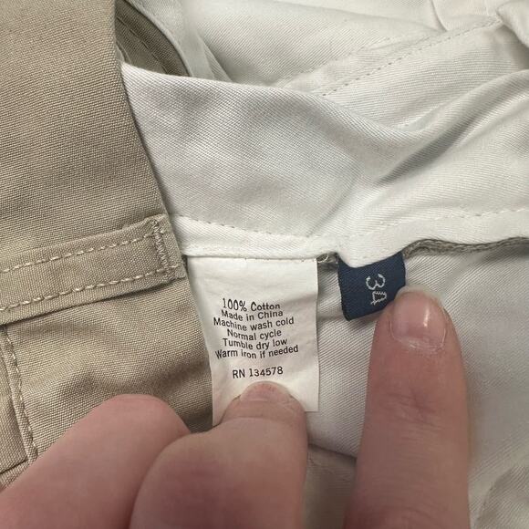 Vineyard Vines Shorts Beige Mens 33 Golf Chino Links Flat Front Casual Preppy - Picture 6 of 11